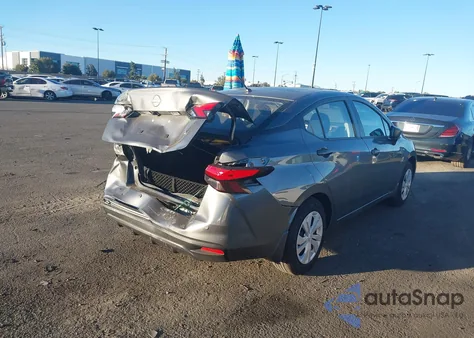 2025 Nissan Versa 1.6 S z USA, uszkodzony, nr VIN 3N1CN8DV6SL844314